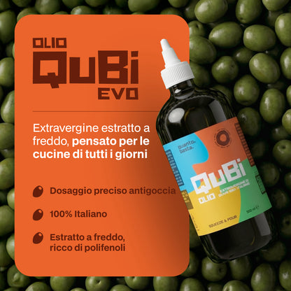 QuBi Horeca Box con 6 Bottiglie Squeeze da 500 ml
